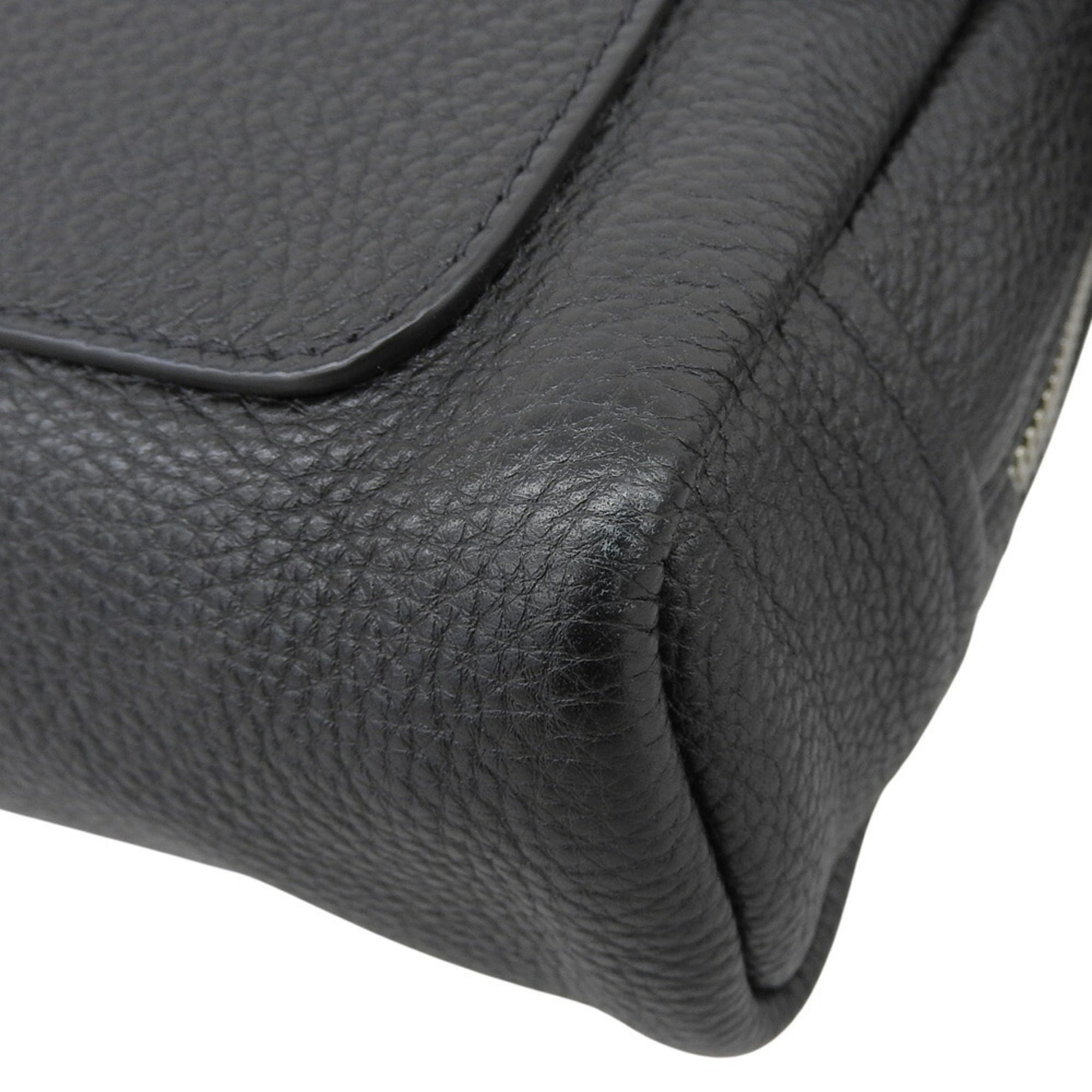 Prada Vitello Dino Waist Bag 2VH181 in Black