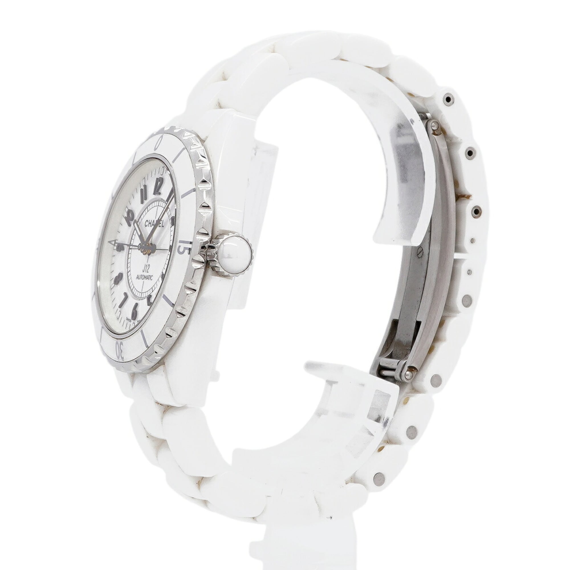 Chanel J12 H0970 White Dial Men's Watch — Good