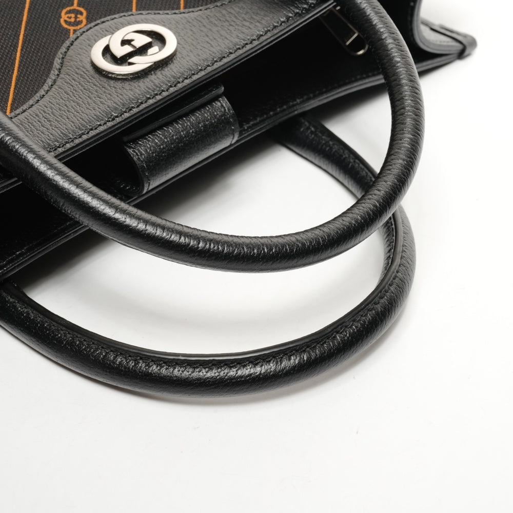 Gucci 2-way leather tote bag in black — Like New