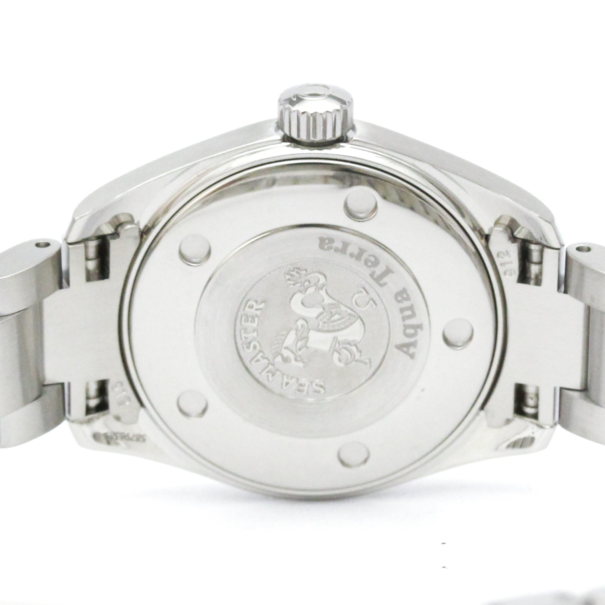 OMEGA Seamaster Aqua Terra Steel Quartz Ladies Watch 2577.80 Polished — Very Good