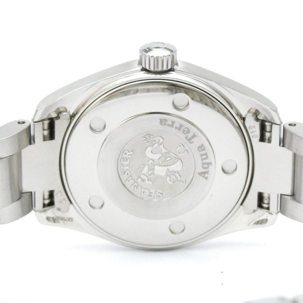 OMEGA Seamaster Aqua Terra Steel Quartz Ladies Watch 2577.80 Polished — Very Good