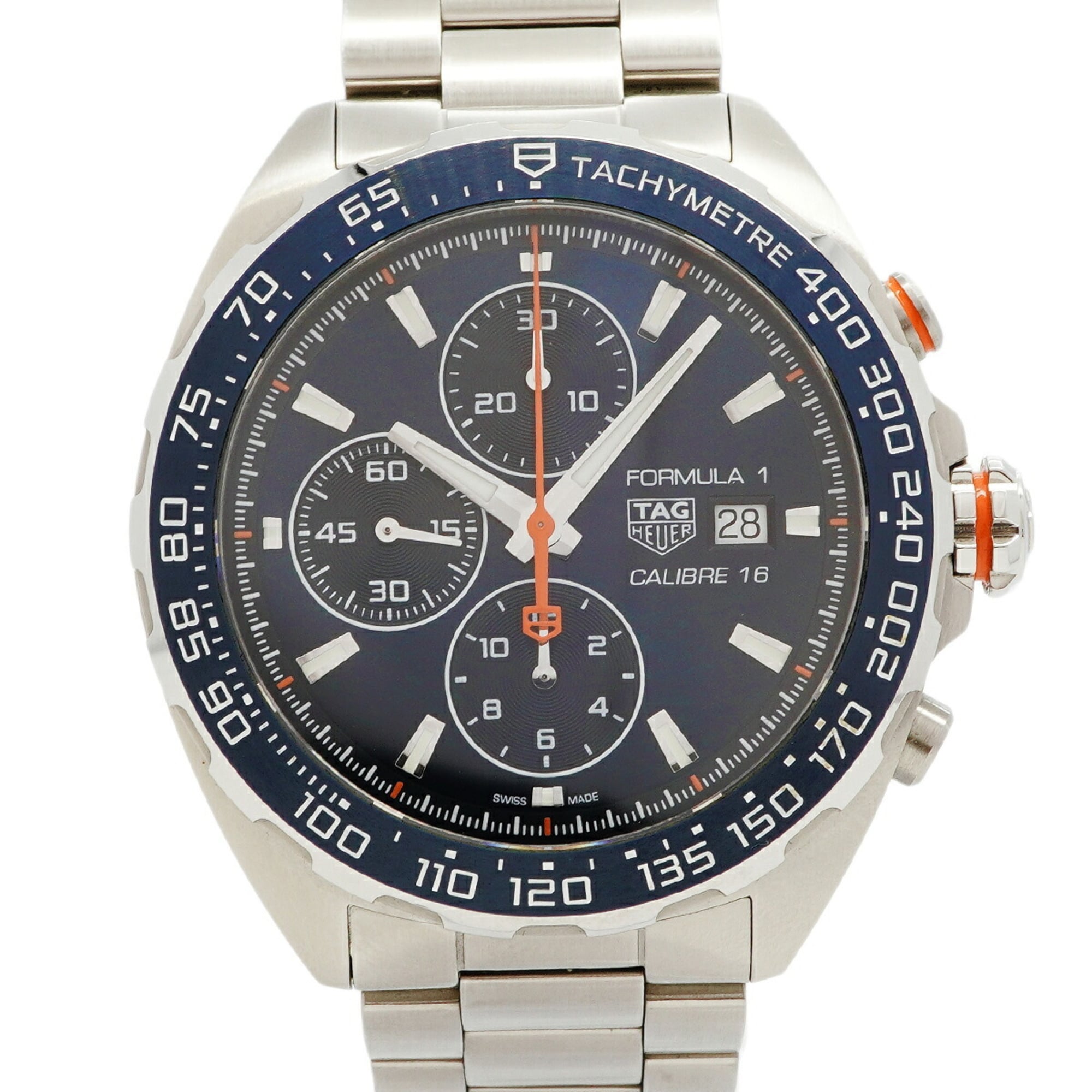 TAG Heuer Formula 1 Calibre 16 CAZ201G Navy Dial Men's Watch — Very Good