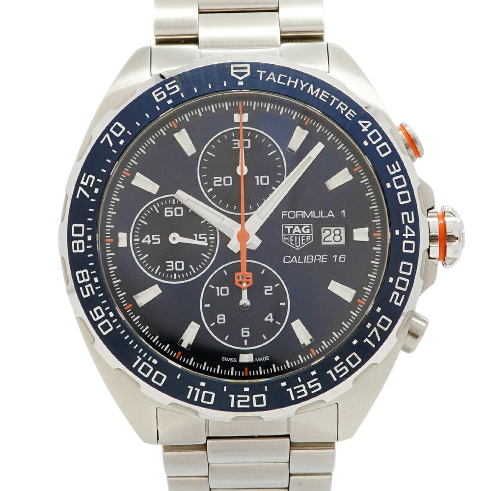 TAG Heuer Formula 1 Calibre 16 CAZ201G Navy Dial Men's Watch — Very Good