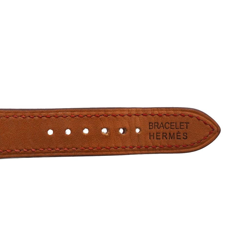 Hermes H-Watch HH1 201 Women's Watch, Gray and Red, Quartz Watch — Very Good