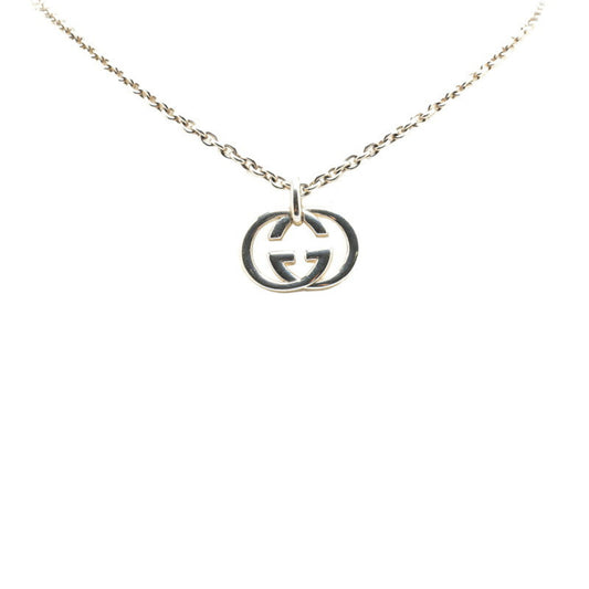 Gucci Interlocking G Necklace SV925 Silver Women's GUCCI