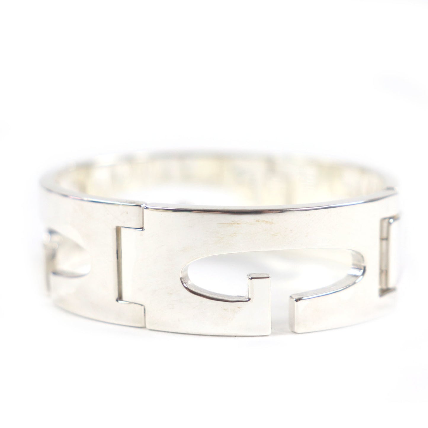 GUCCI Vintage Heavy Bracelet, 925 Silver, Tom Ford Era, Made in Italy, Weight 83.8g, Men's, Box and Dust Bag Included
