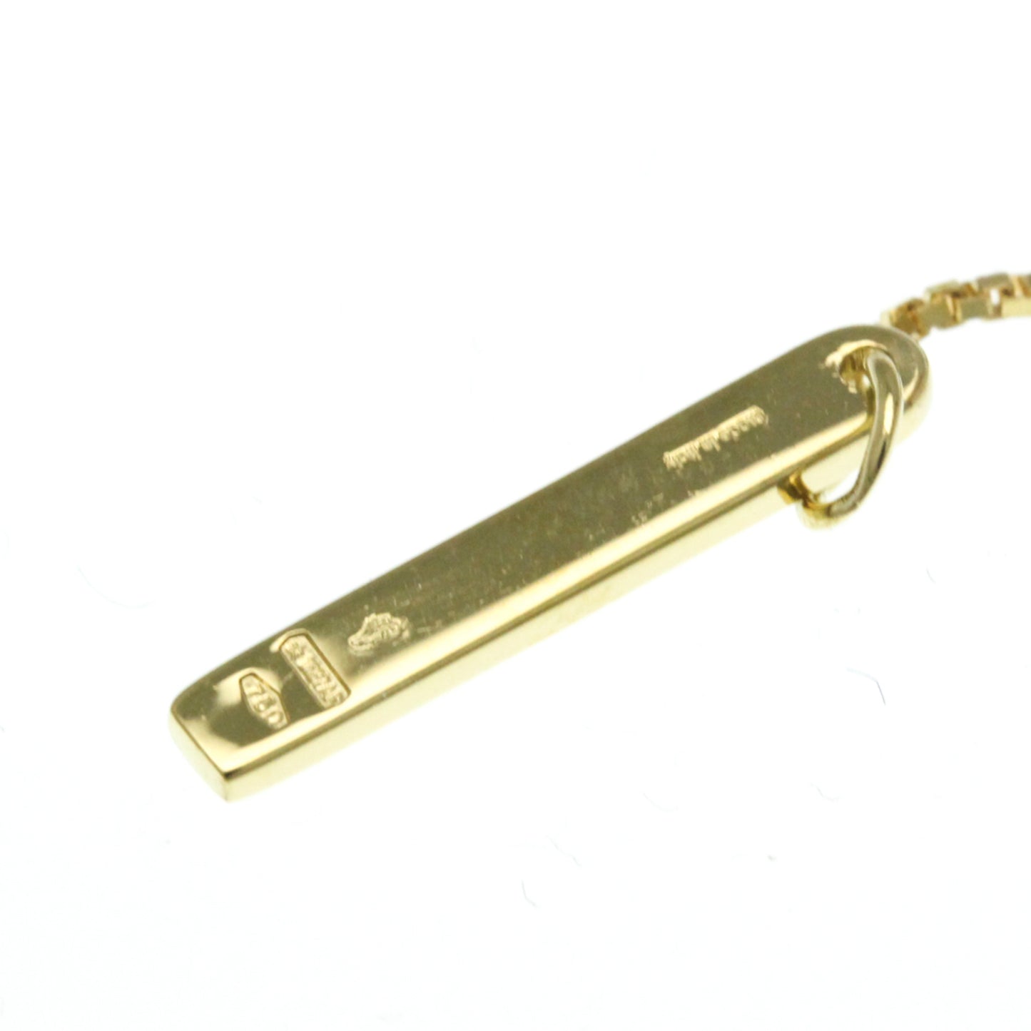 Gucci Lariat Necklace Yellow Gold (18K) No Stone Men,Women Fashion Pendant Necklace (Gold)