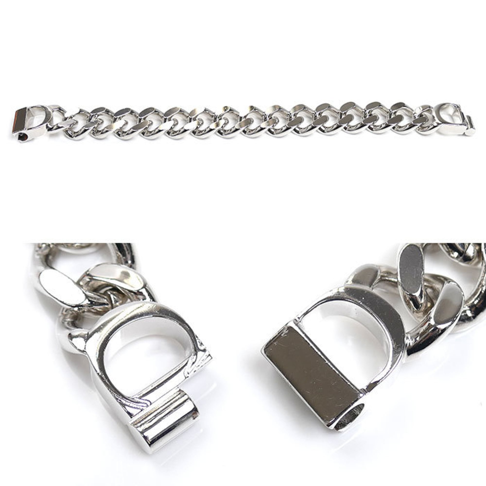 Christian Dior Dior GP CD ICON Chain Link Bracelet B1081H0MMT D000 S Women's