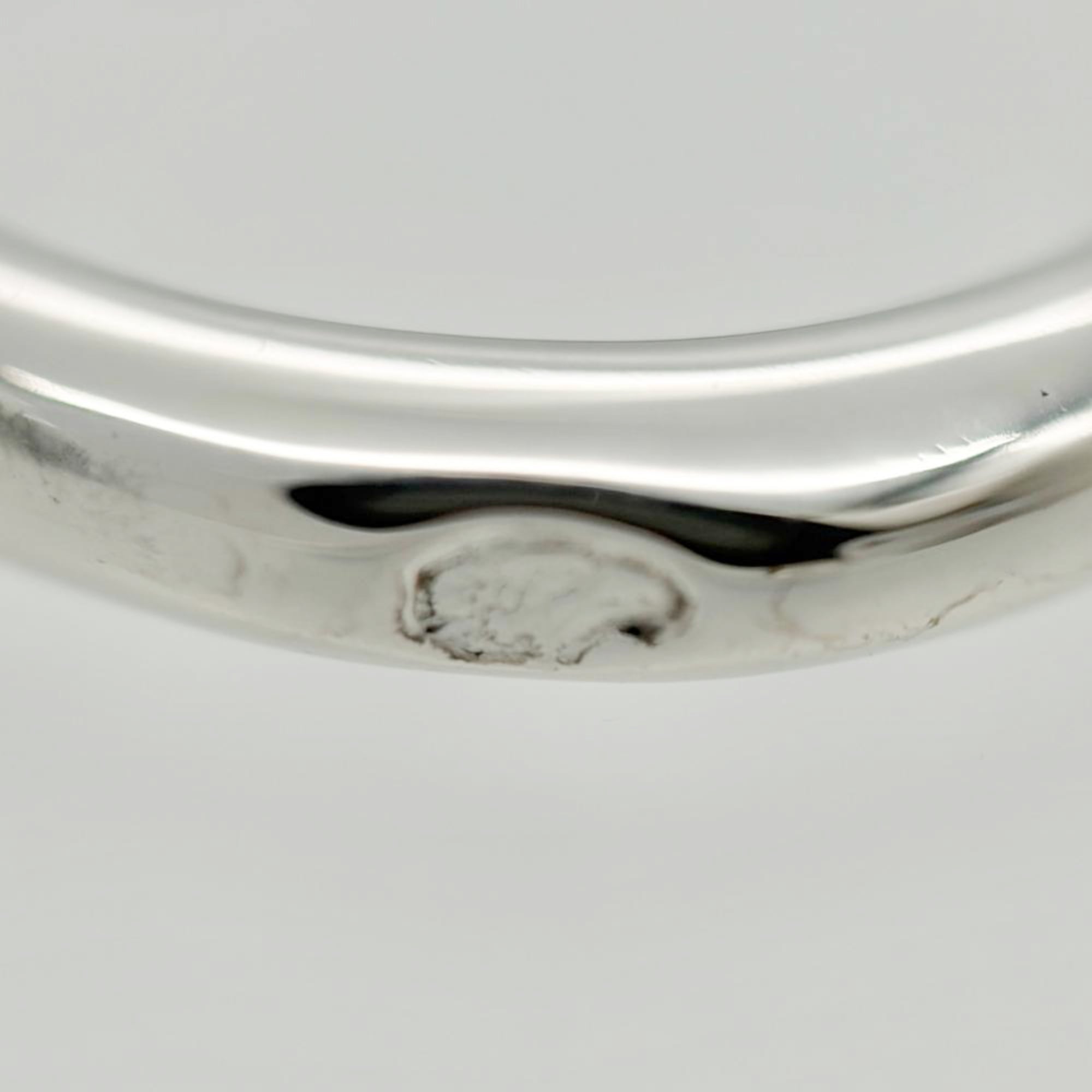 Chanel Camellia 1P Diamond Ring, Size #49, 18KWG (White Gold), 1.9g, Women's Ring — Like New