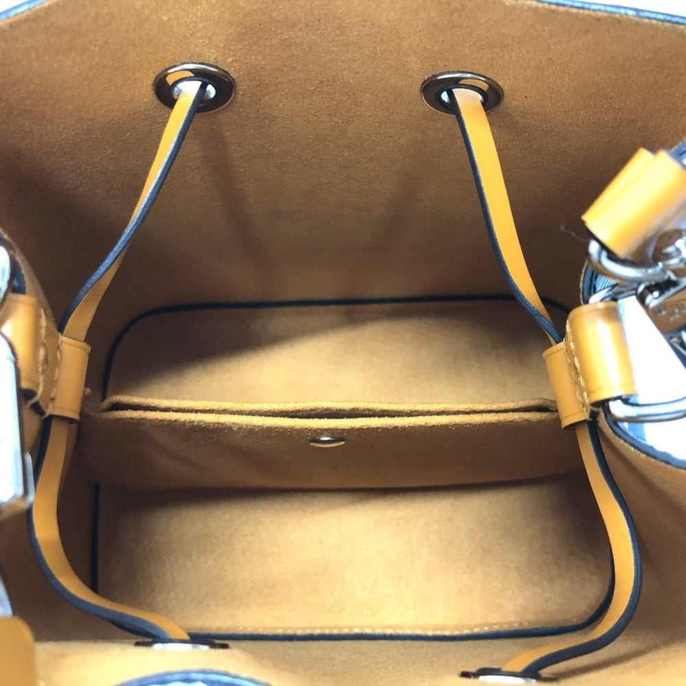LOUIS VUITTON M53610 Epi NeoNoe Two-Tone Bag, Handbag/Shoulder Bag in Leather, Indigo/Saffron and Navy, Like New — Like New