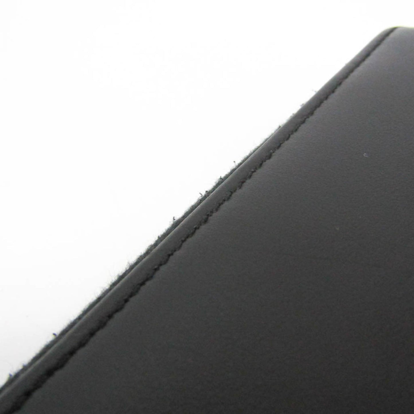 Gucci Blade Embroidery 597677 Men,Women Leather Long Wallet (bi-fold) Black