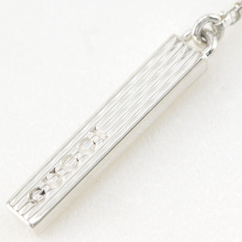 Gucci Heart/Bar Earrings, Sterling Silver 925, Approx. 4.0g, Women's — Like New