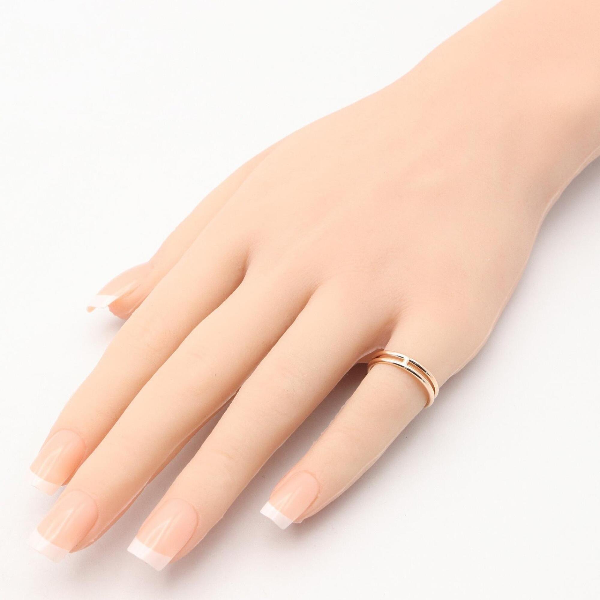 Hermes Ariane Ring, 18K Pink Gold (18KPG), Tone, for Men and Women — Like New