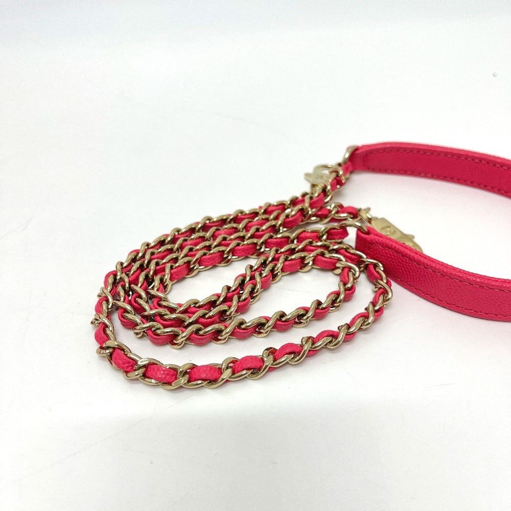 CHANEL AS2215 Coco Handle XXS/Coco 19 2-Way Handbag, Caviar Skin, Coral Pink, Like New — Like New