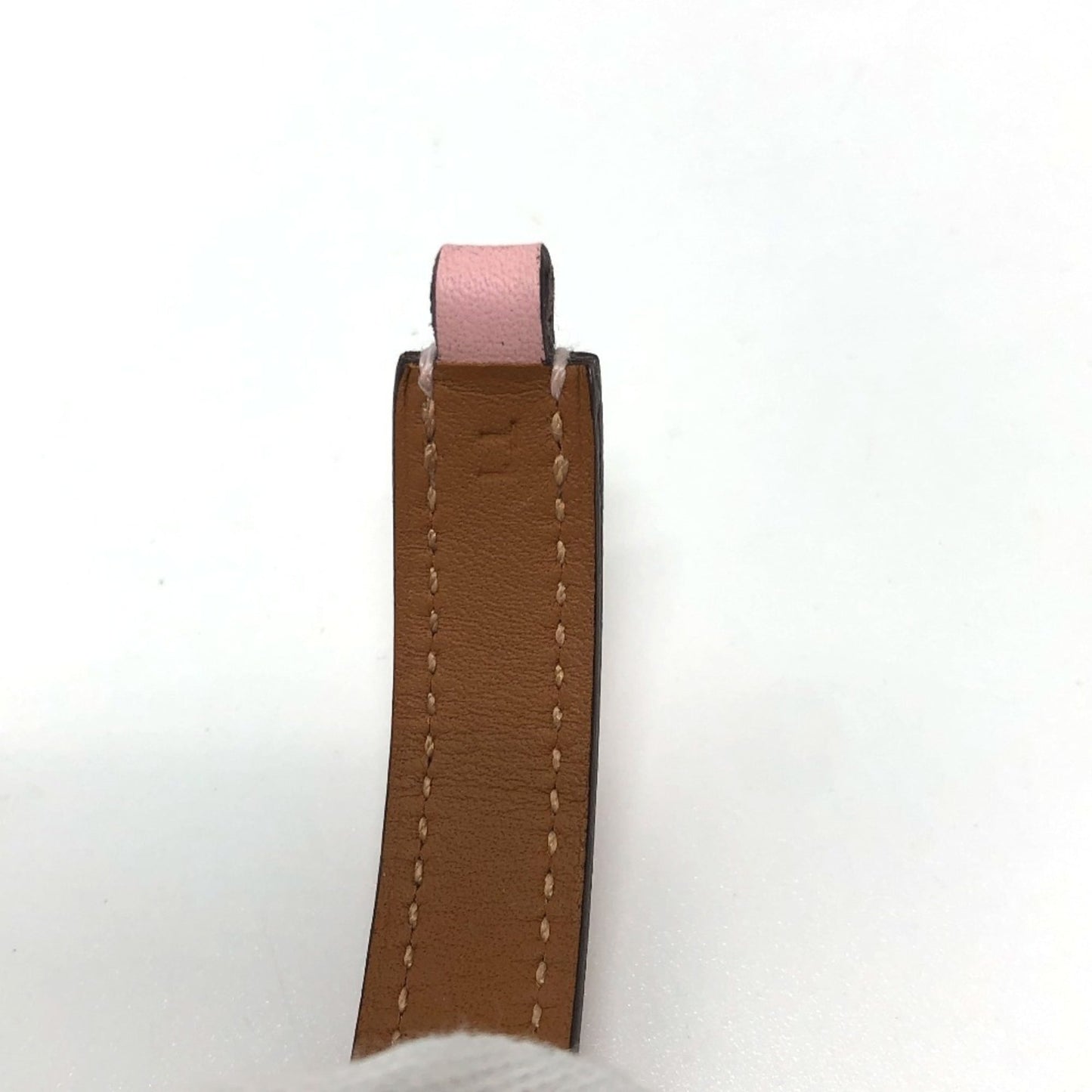 HERMES Rival Double Tour 2-Row Bracelet Swift Women's Pink