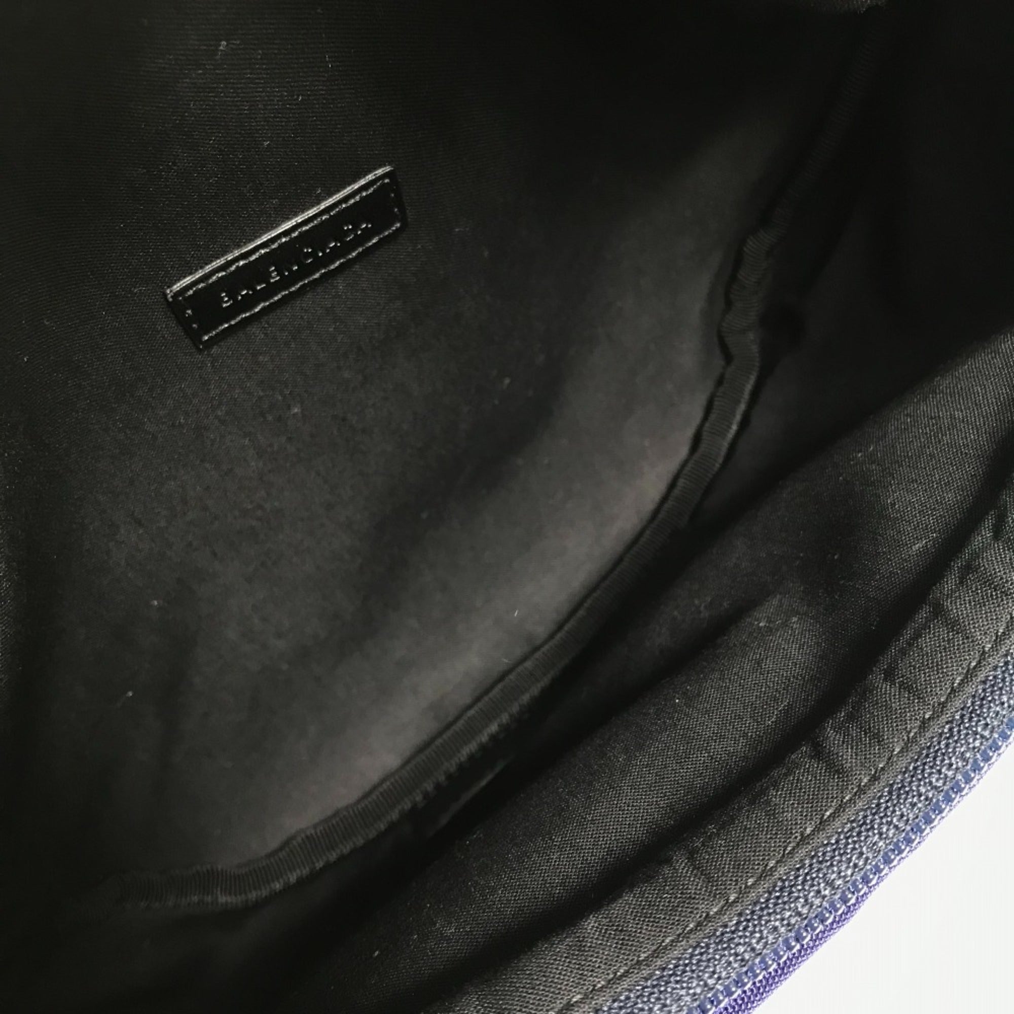 Balenciaga 482389 Men's Women's Bag Waist Pouch Belt bag body bag Navy — Like New