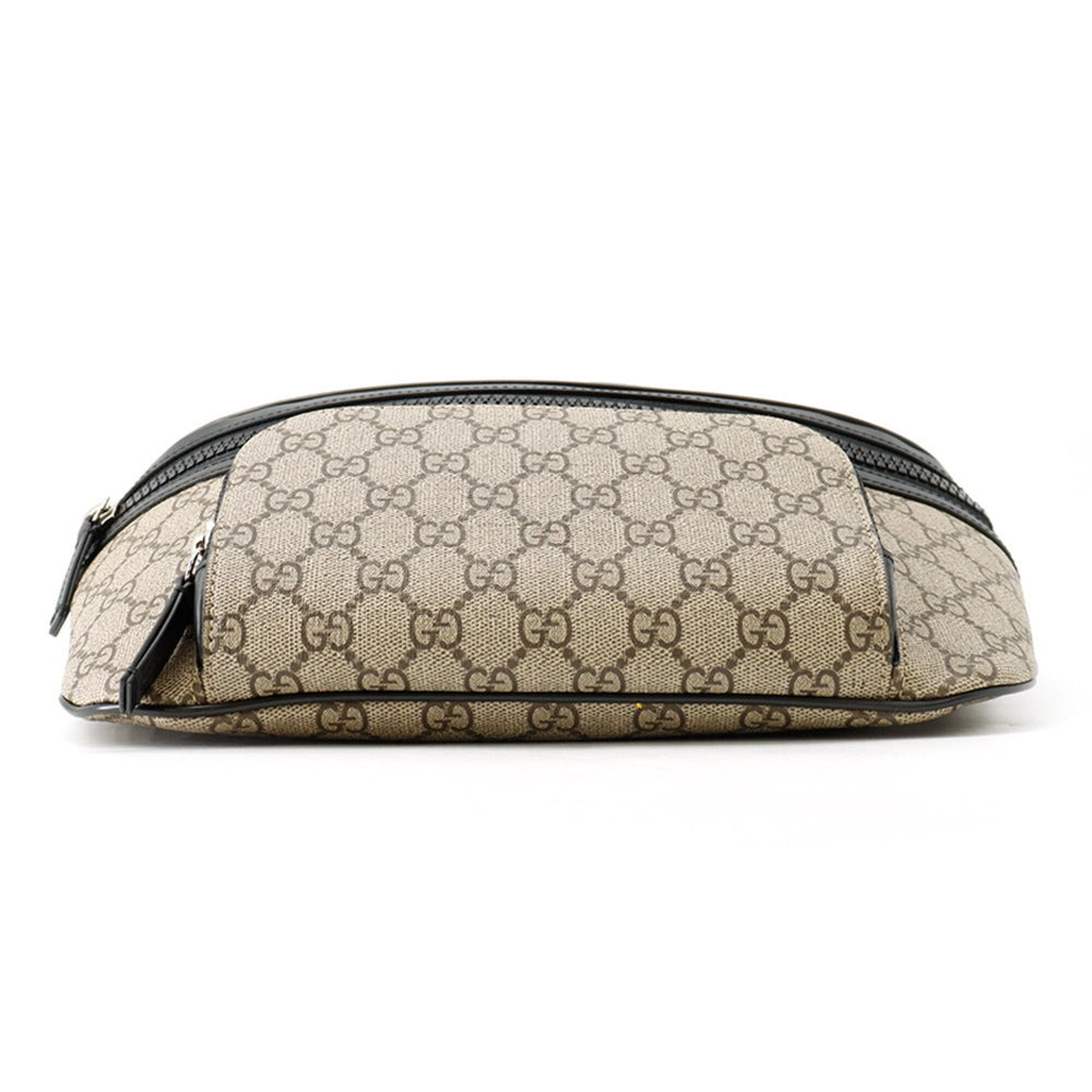 Gucci GG Supreme Belt Bag 779843 GUCCI Waist Black Handbag — Like New