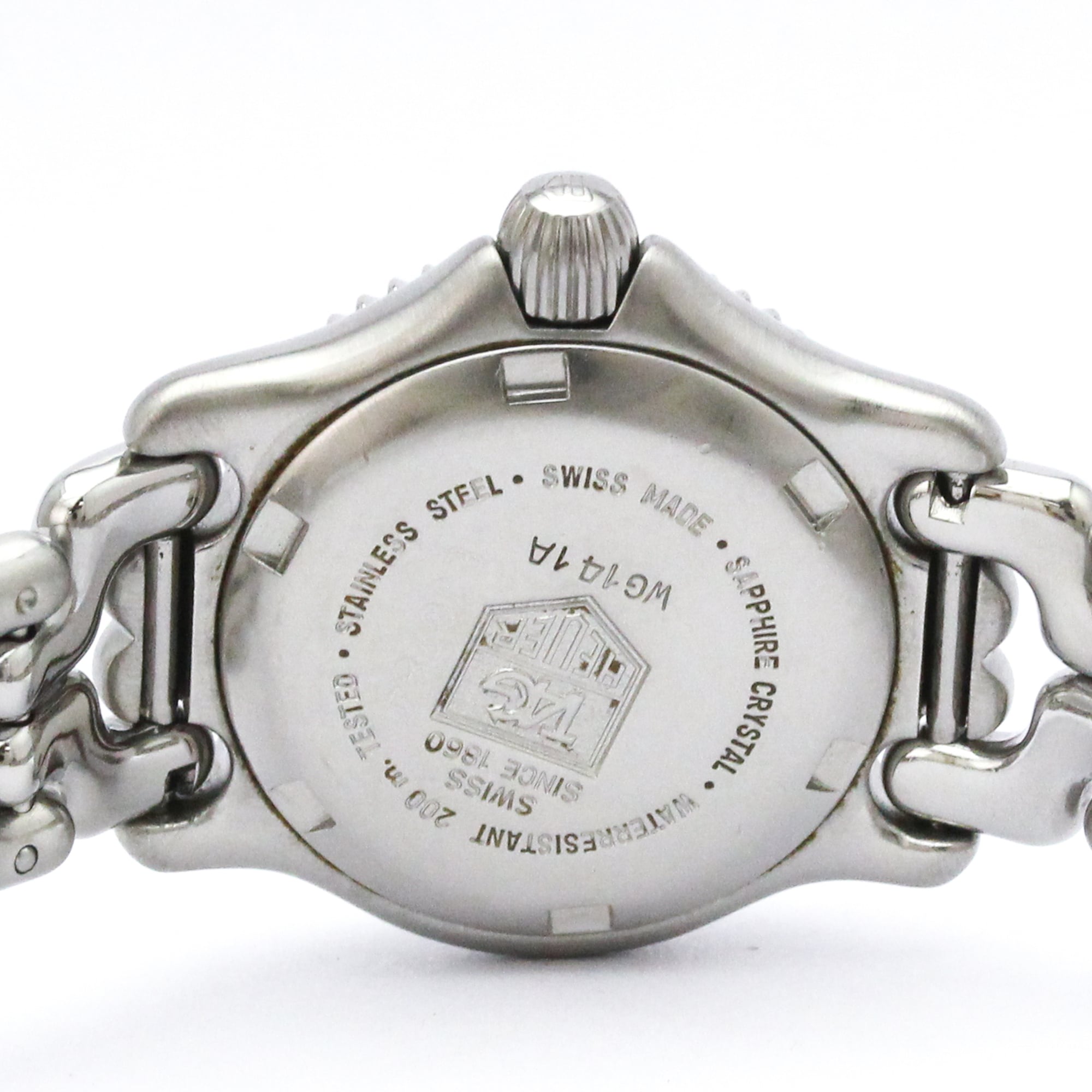 TAG HEUER Sel Professional 200M Steel Quartz Ladies Watch WG141A Polished — Very Good