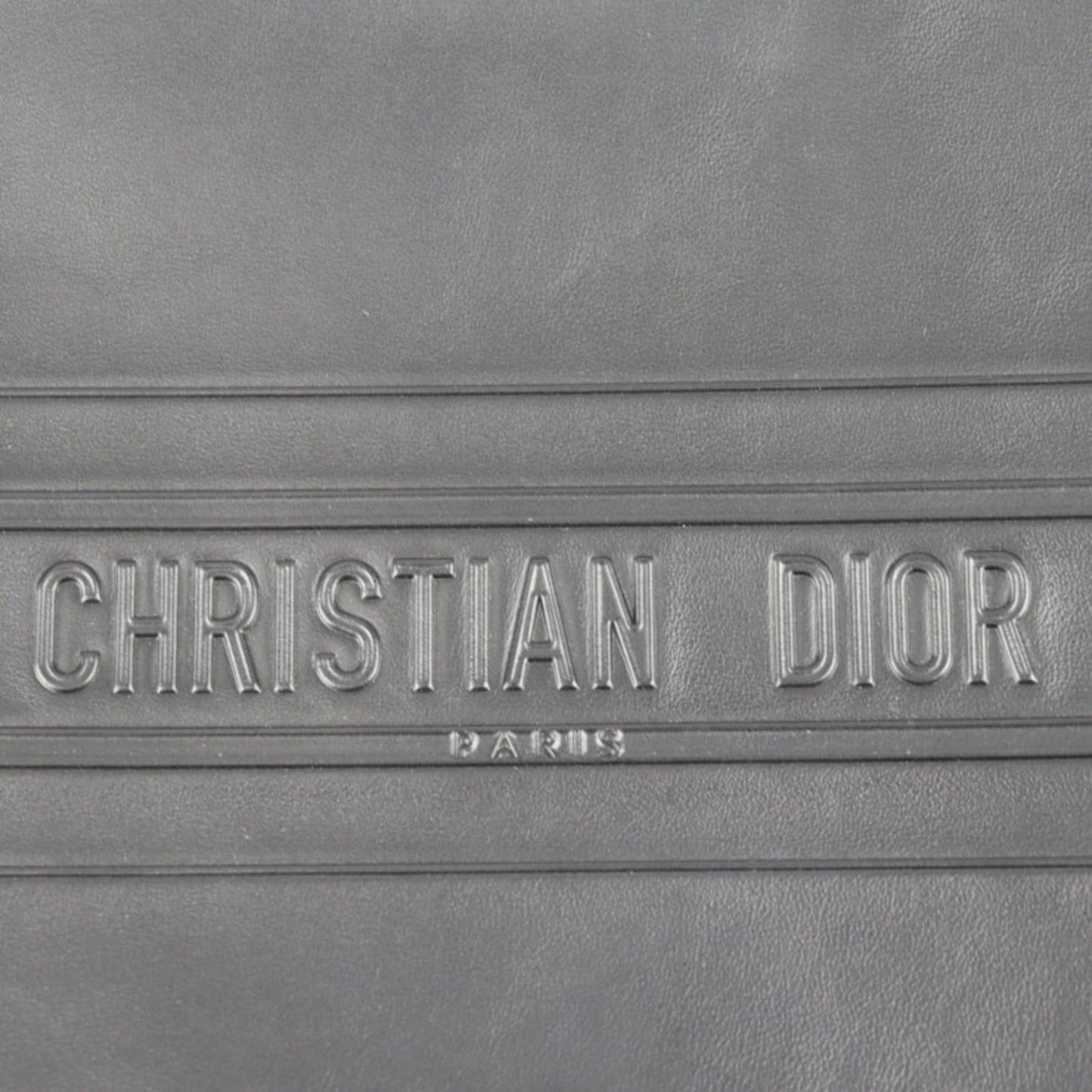 Christian Dior clutch bag 19S5543CGSB leather black gold metal fittings