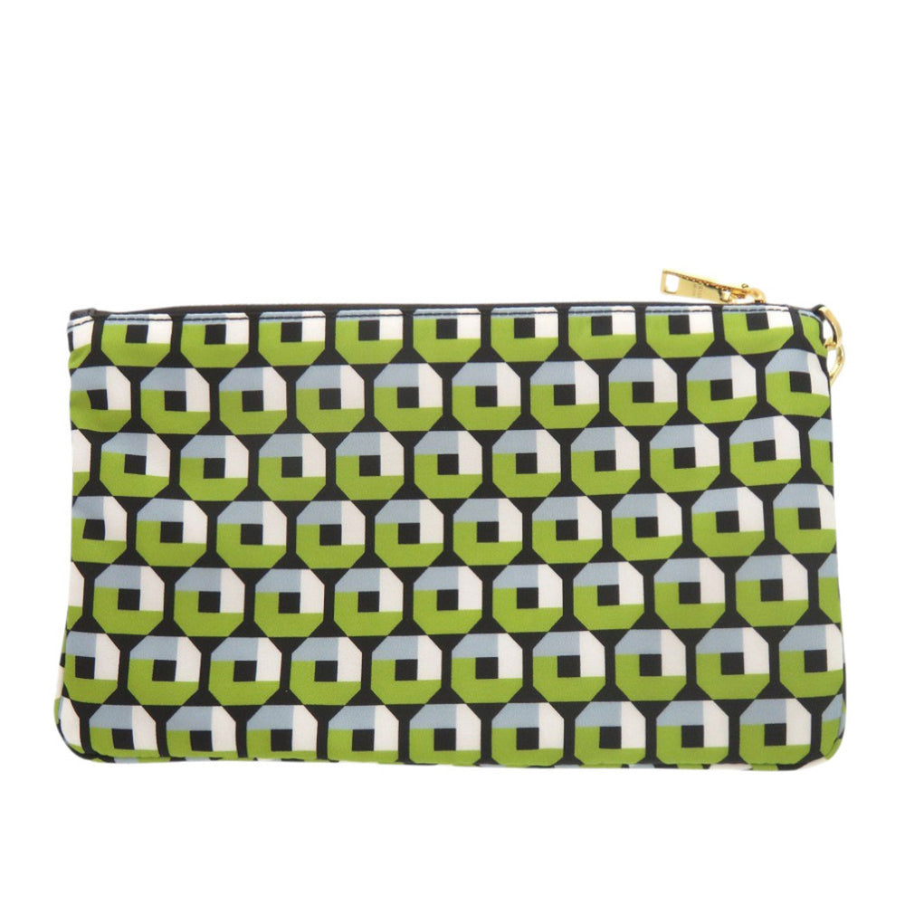 Like New Prada Nylon Green Handbag Pouch 1289PRADA — Like New