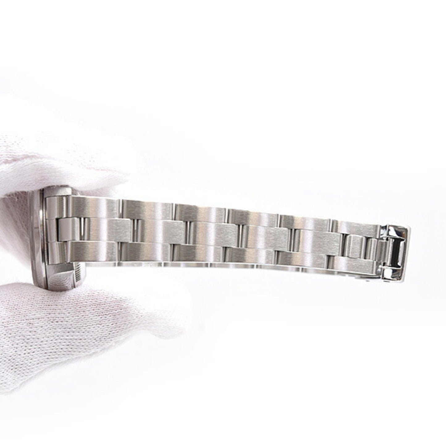 Rolex Watch Women's Oyster Perpetual Date Automatic U-number Black Dial Stainless Steel ROLEX 69160