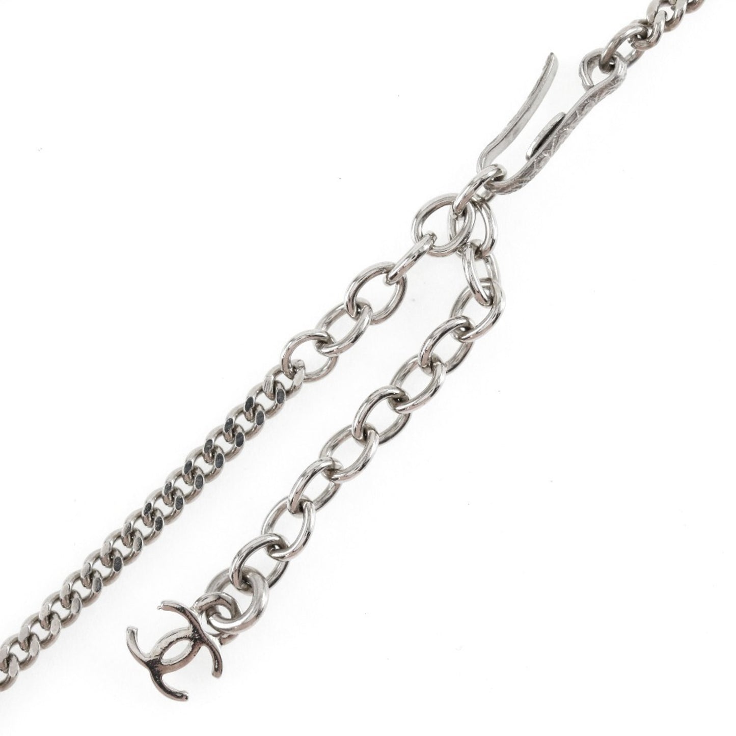 CHANEL COCO Mark Necklace x Plastic 1999 99P Approx. 9.4g Women's