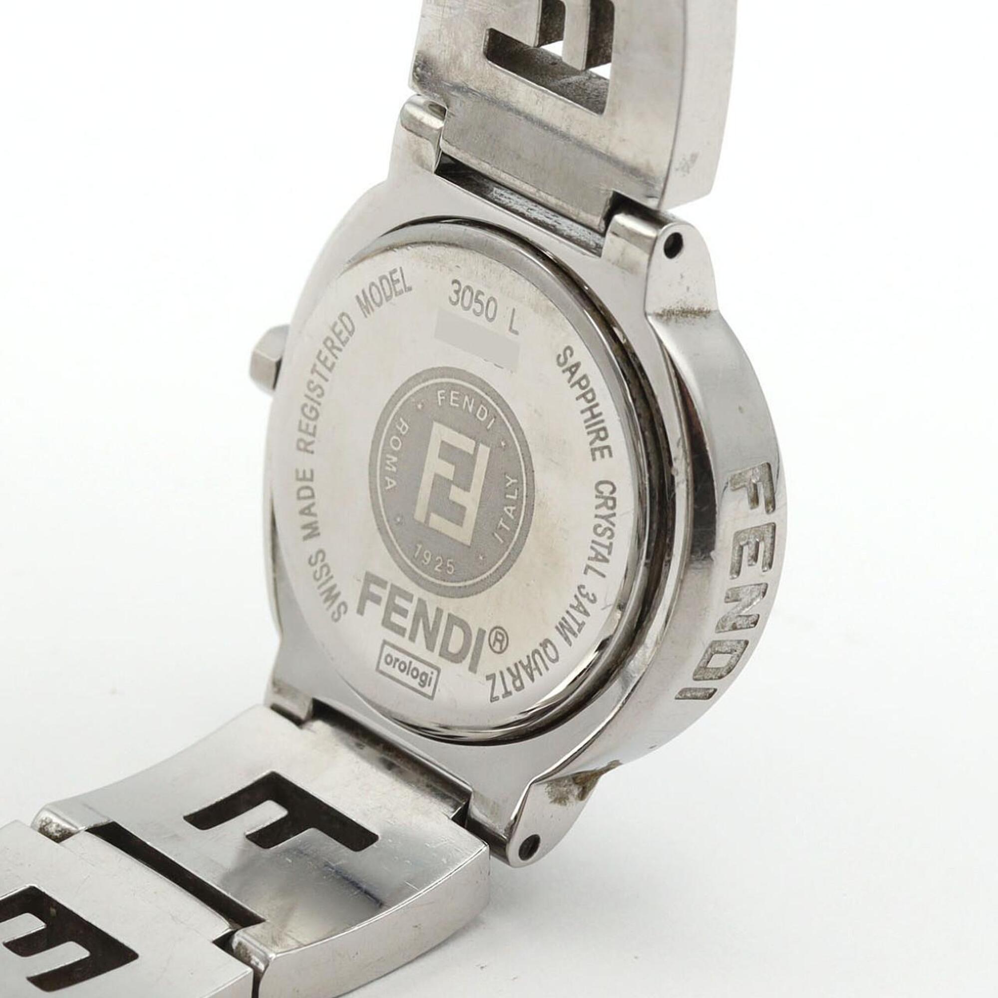 Fendi Orologi 3050L SS Quartz Watch — Good