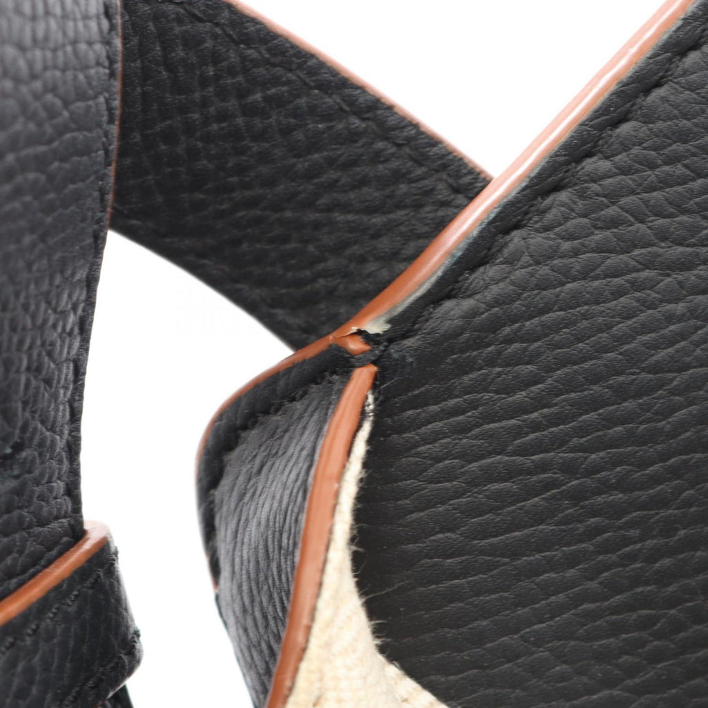 LOEWE Hammock Bag, Small Handbag, Leather, Women's, Black