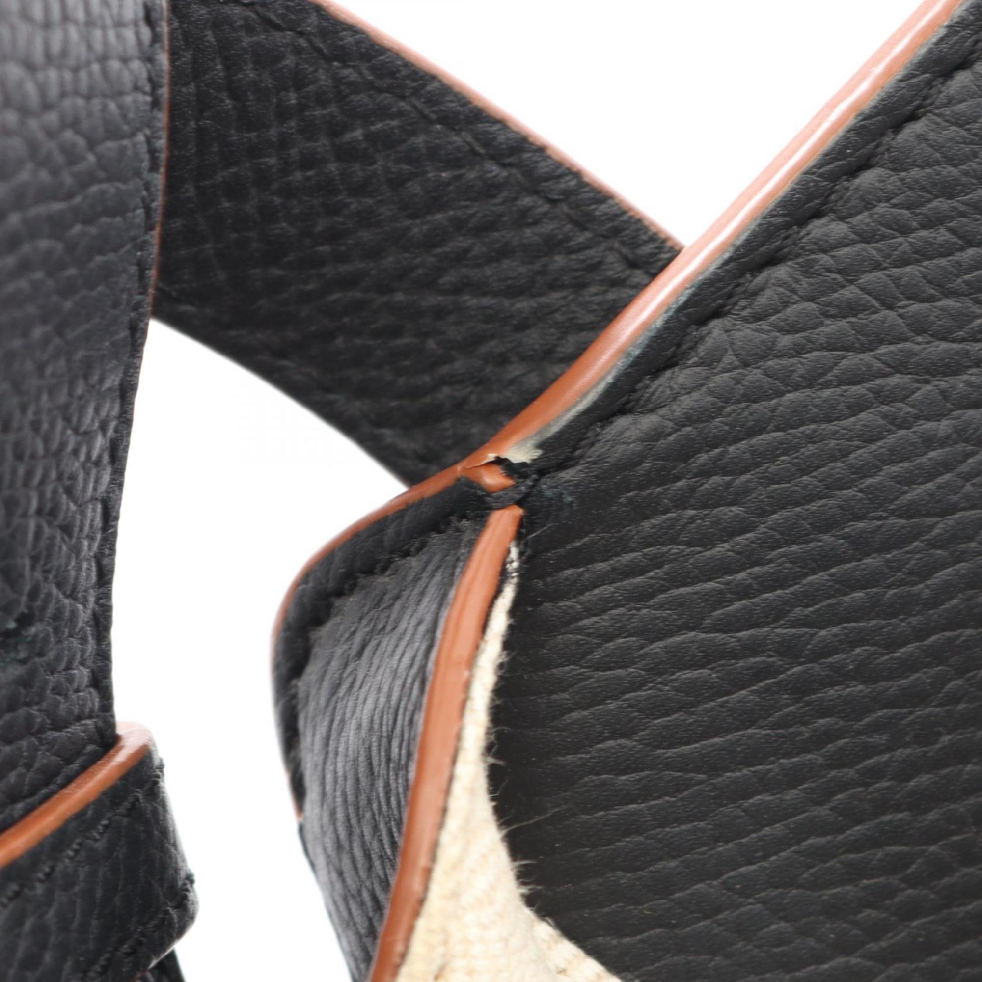 LOEWE Hammock Bag, Small Handbag, Leather, Women's, Black