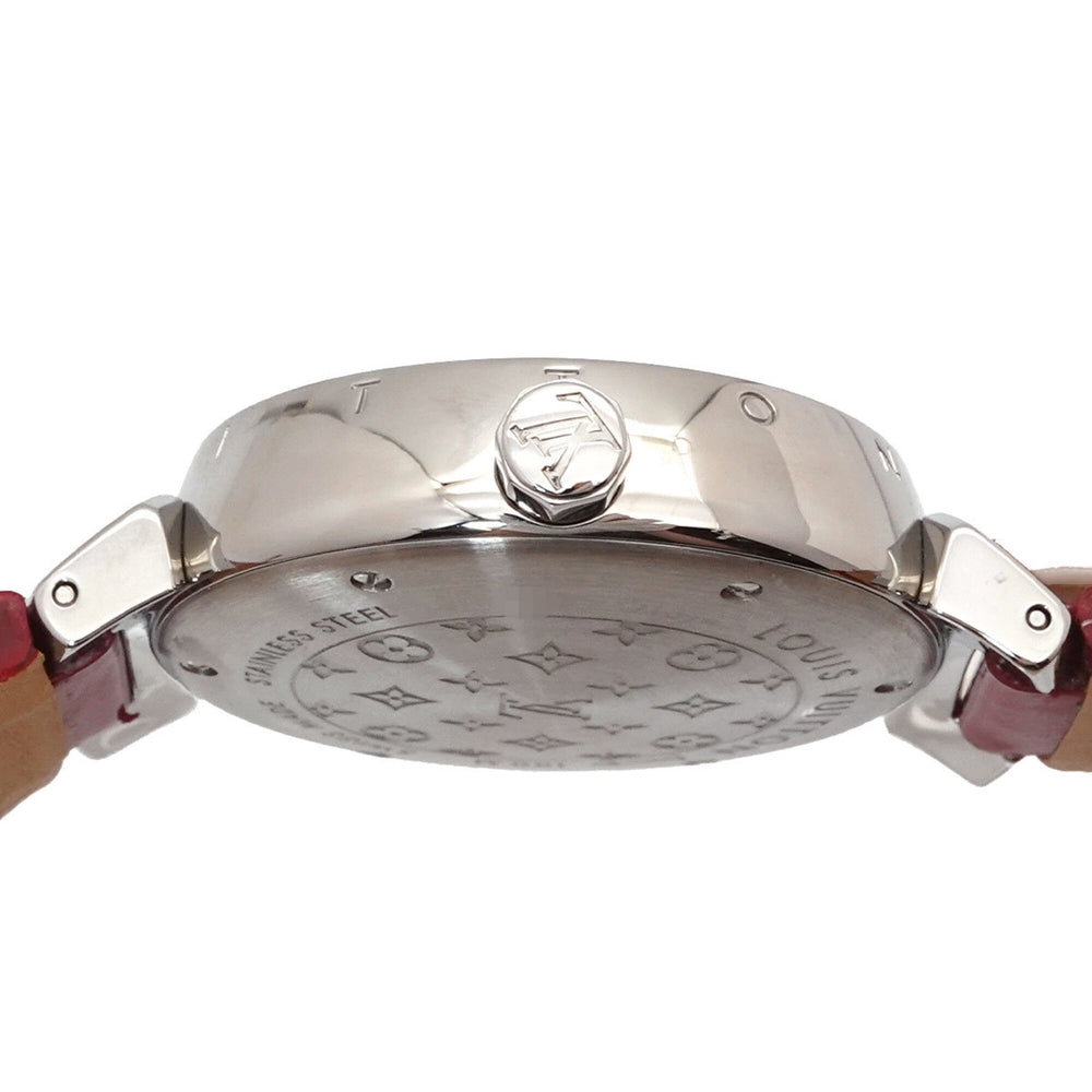 Louis Vuitton Tambour Heart Pomme d'Amour Q1314 Women's Watch 12P Diamond Red Quartz — Very Good
