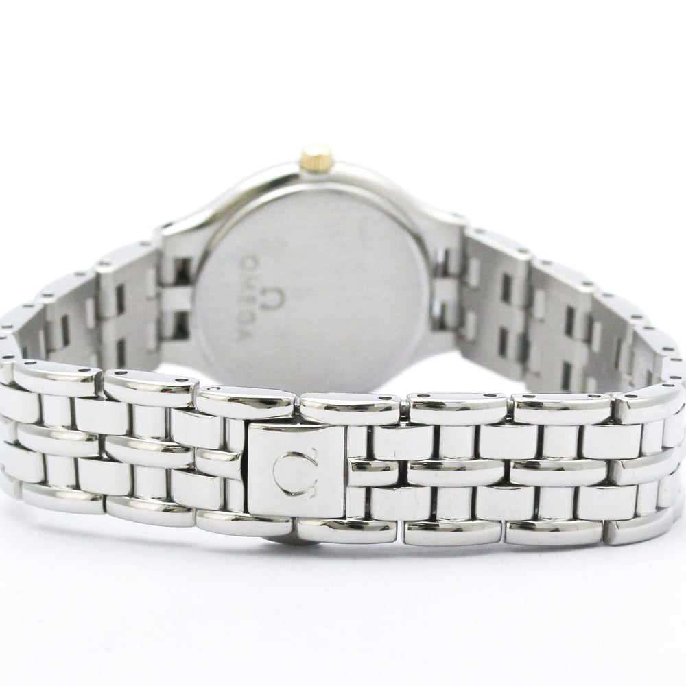OMEGA De Ville Symbol K18 Gold Stainless Steel Ladies Watch 595.0101 — Very Good