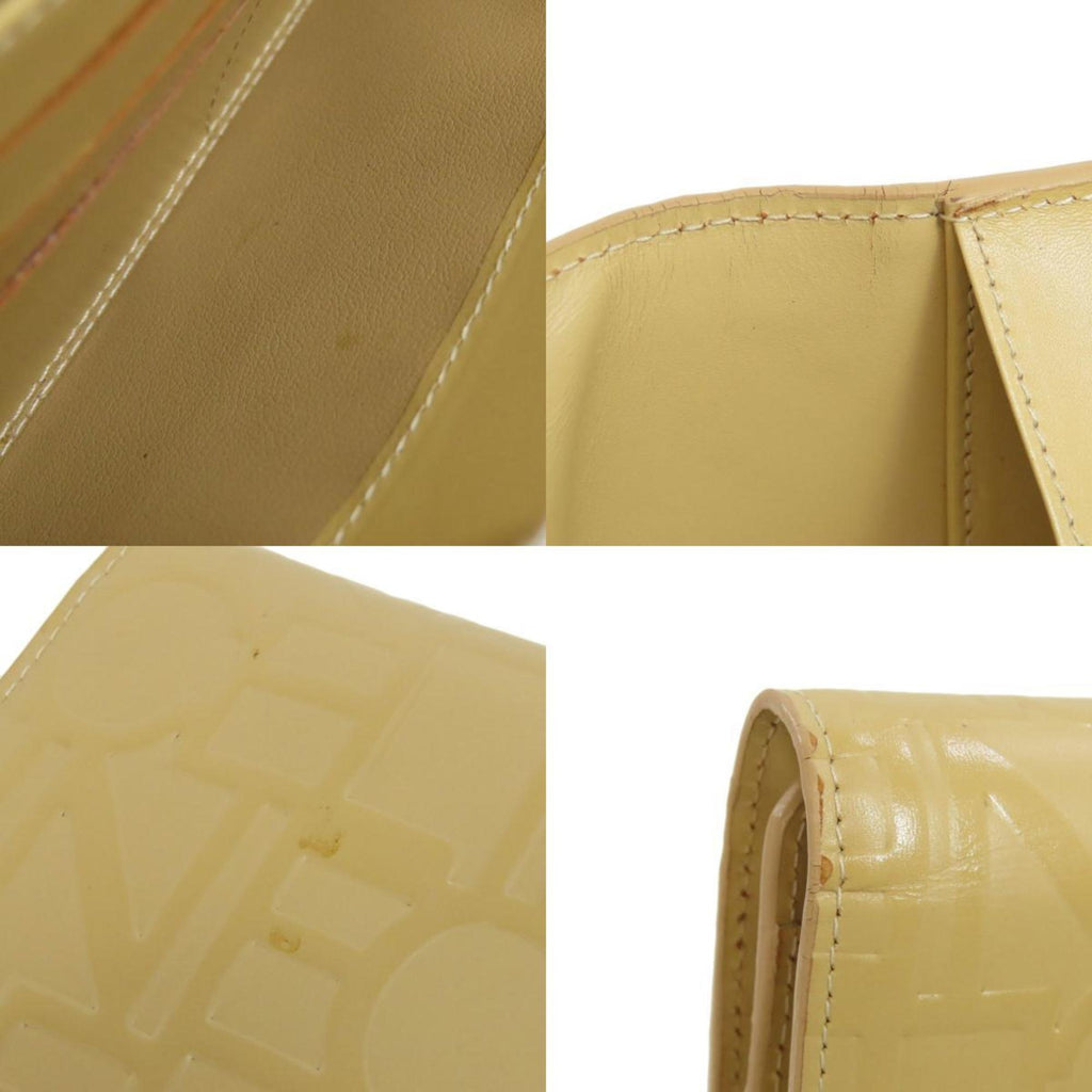 CELINE Long Wallet Leather Women's