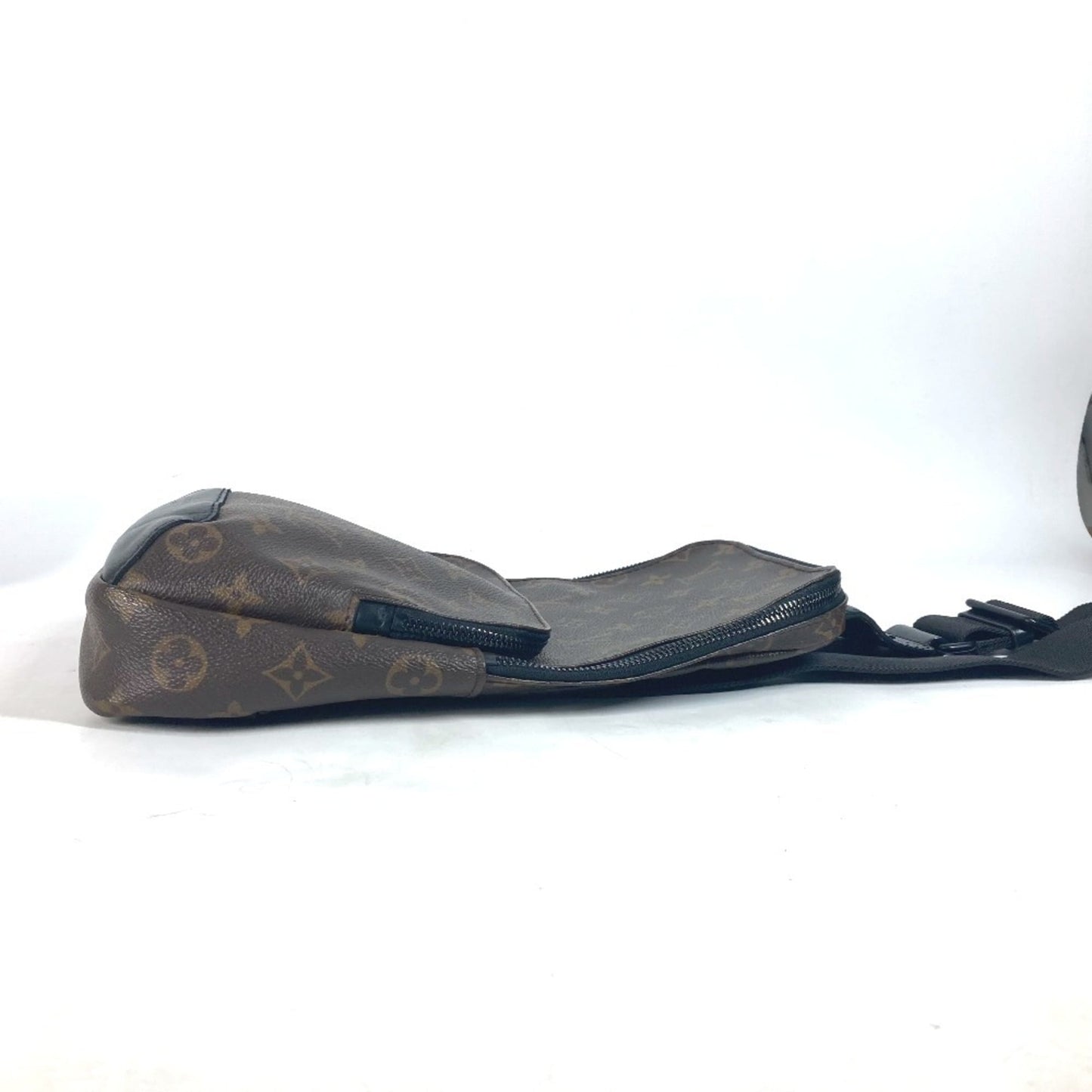 LOUIS VUITTON M45897 Monogram Macassar Avenue Sling Bag Crossbody Body Canvas Men's Women's Brown