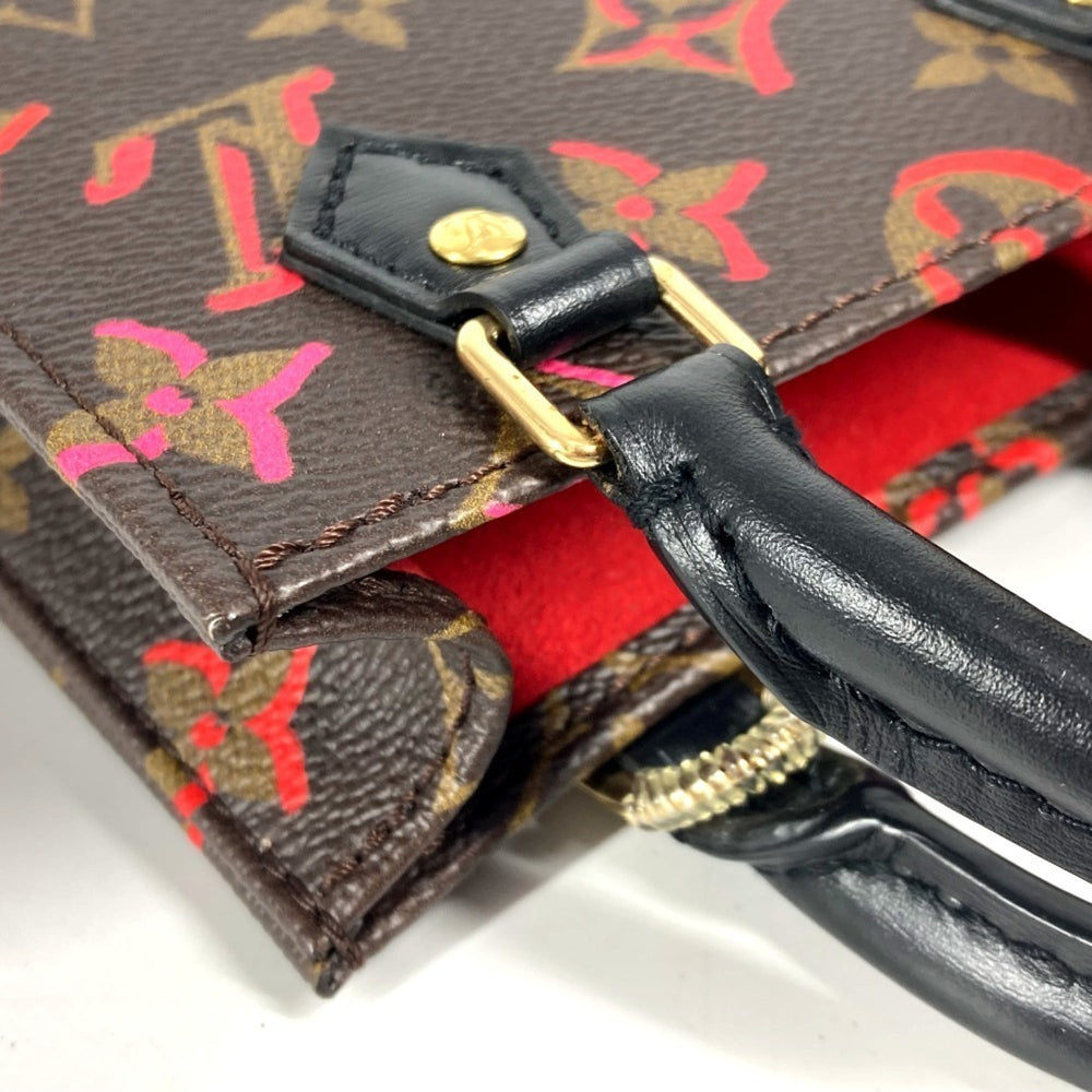 LOUIS VUITTON M80839 Monogram Fall in Love China Limited Petite Sac Plat Bag Handbag Crossbody Shoulder Canvas Women's Brown — Like New