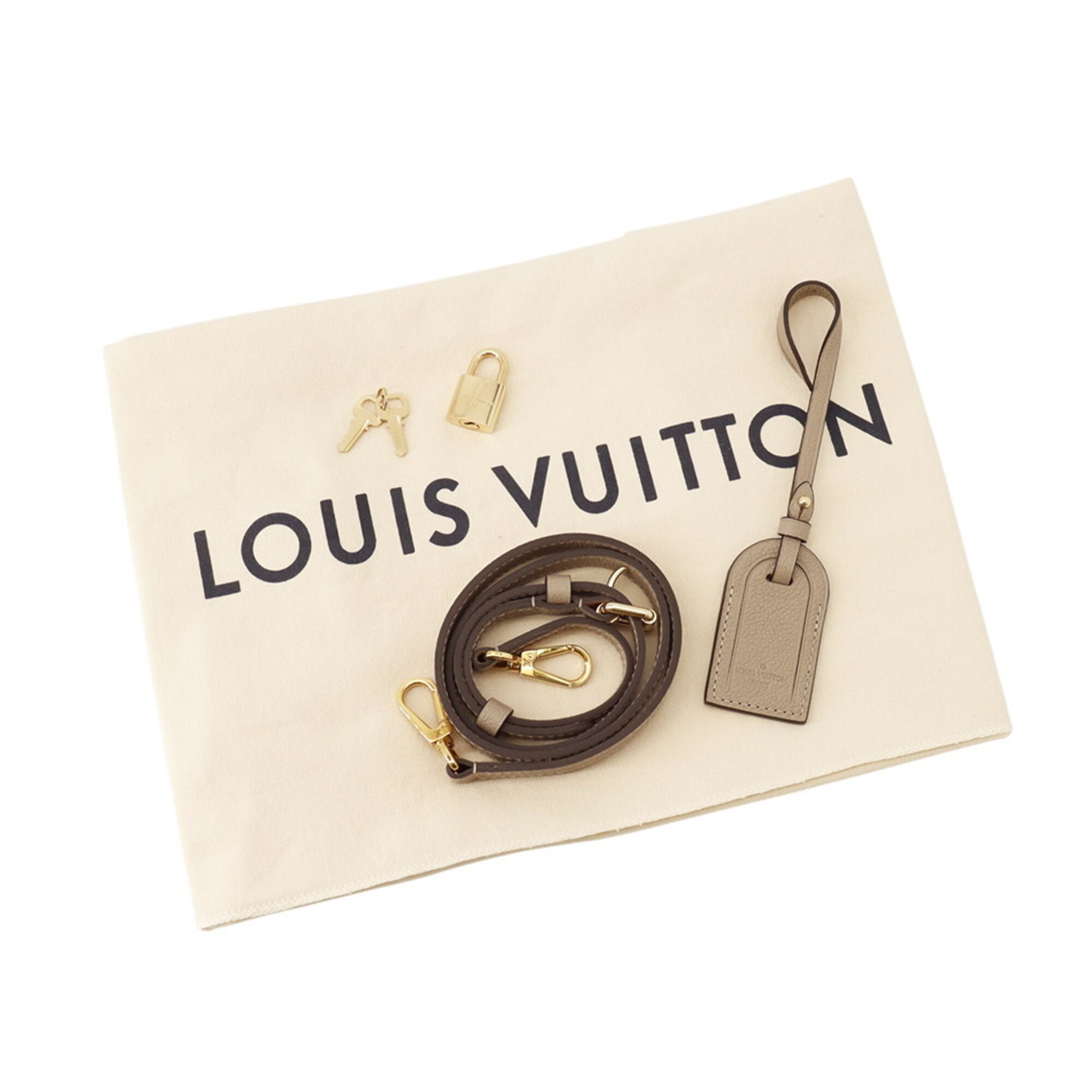 Louis Vuitton Monogram Empreinte Grand Palais MM Handbag M45833 2-way Shoulder Bag Damier for Women LOUIS VUITTON — Like New