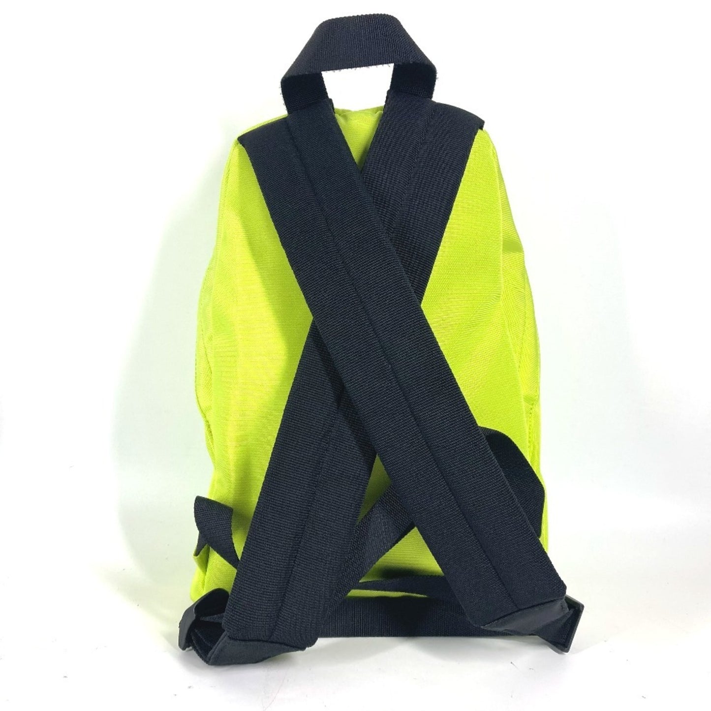 BALENCIAGA 558163 Explorer Backpack, Nylon Canvas, Men's, Women's, Yellow