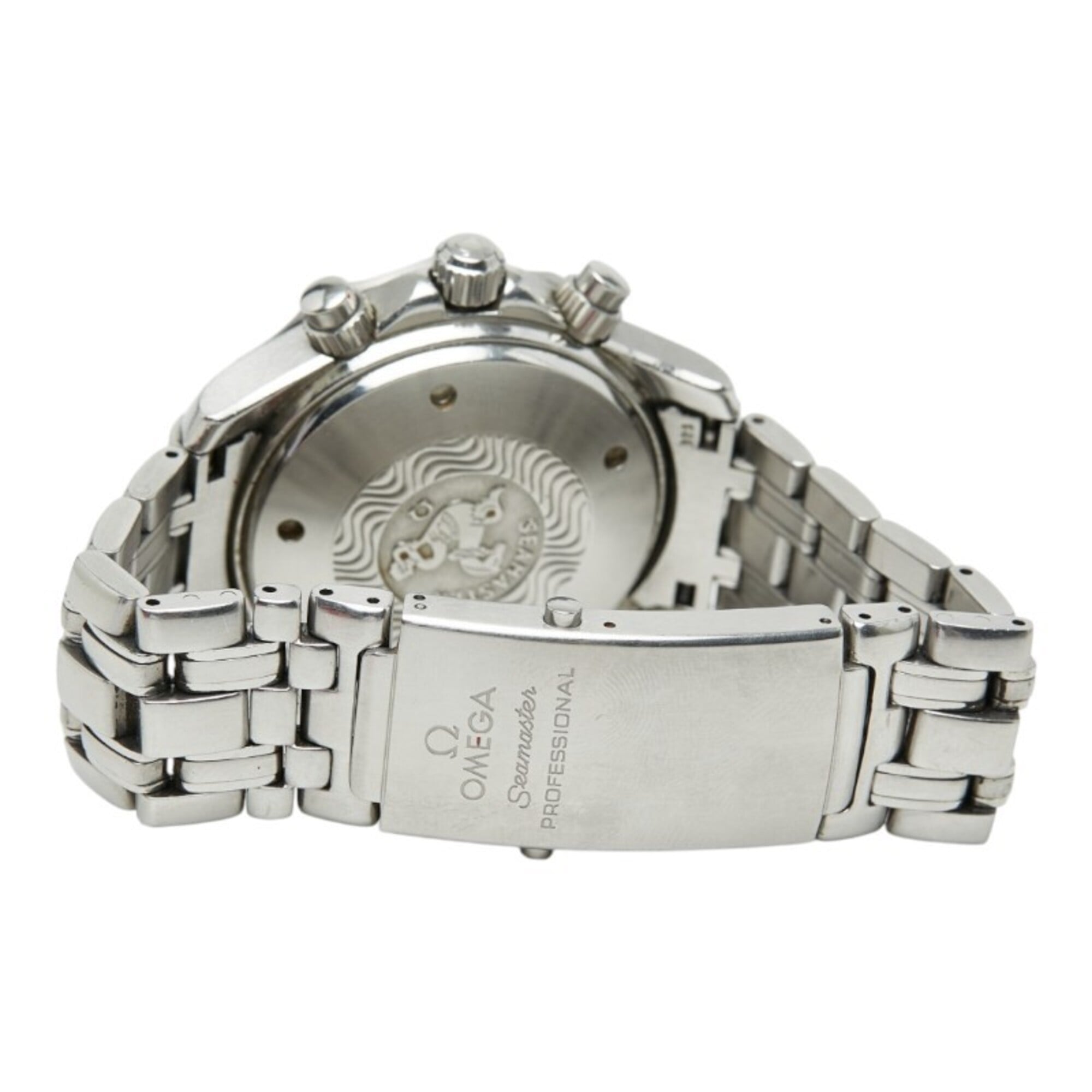 Omega Seamaster 300M Chronograph Watch 2599.80 Automatic (with manual winding) Navy Dial Stainless Steel Men's OMEGA — Good