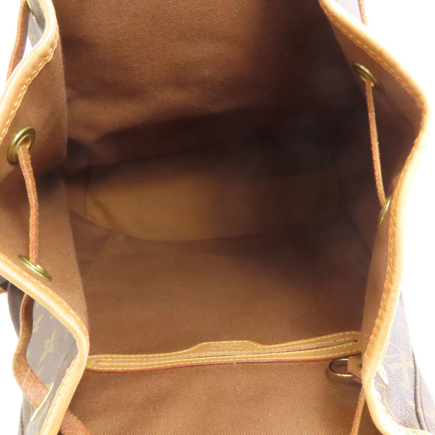 Louis Vuitton M51136 Montsouris MM Backpack/Daypack Monogram Canvas Women's LOUIS VUITTON