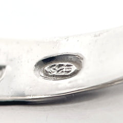 GUCCI Teardrop Ring, Sterling Silver 925, Size 15.5cm, Unisex — Like New