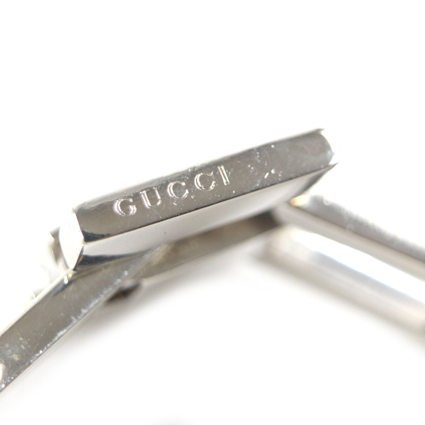 GUCCI Vintage Heavy Gate Link Bracelet, 925 Sterling Silver, Made in Italy, Weight 90.27g, Men's