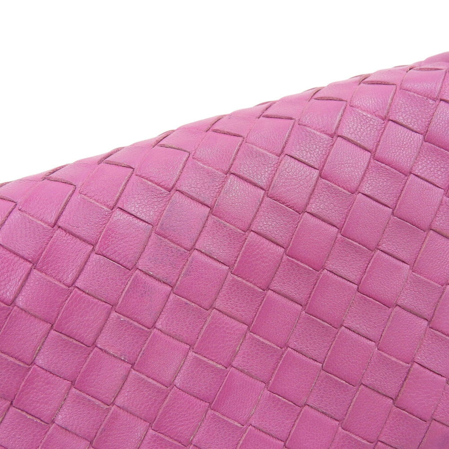 Bottega Veneta Intrecciato Leather Long Wallet in Purple