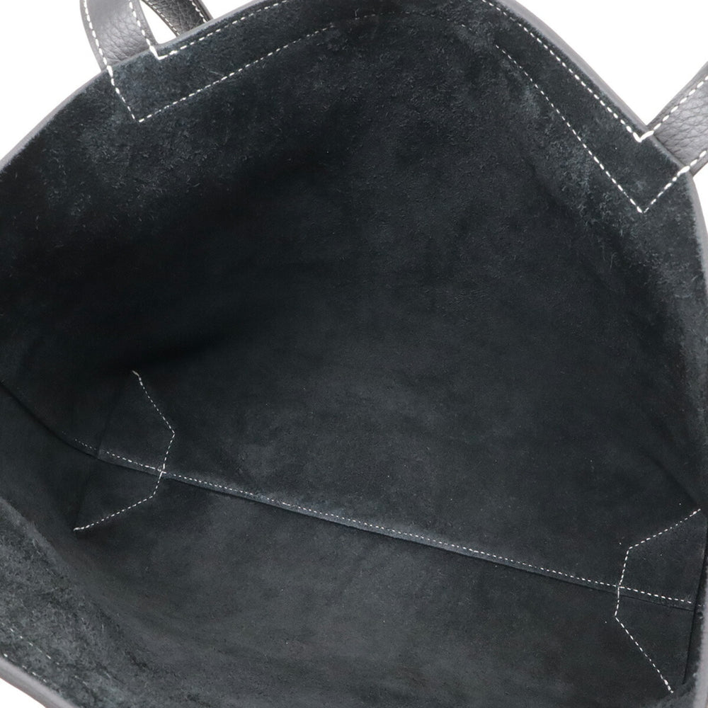 HERMES Cabasellier 31 Tote Bag Shoulder Taurillon Clemence Leather Black with W Stamp — New - Store Return