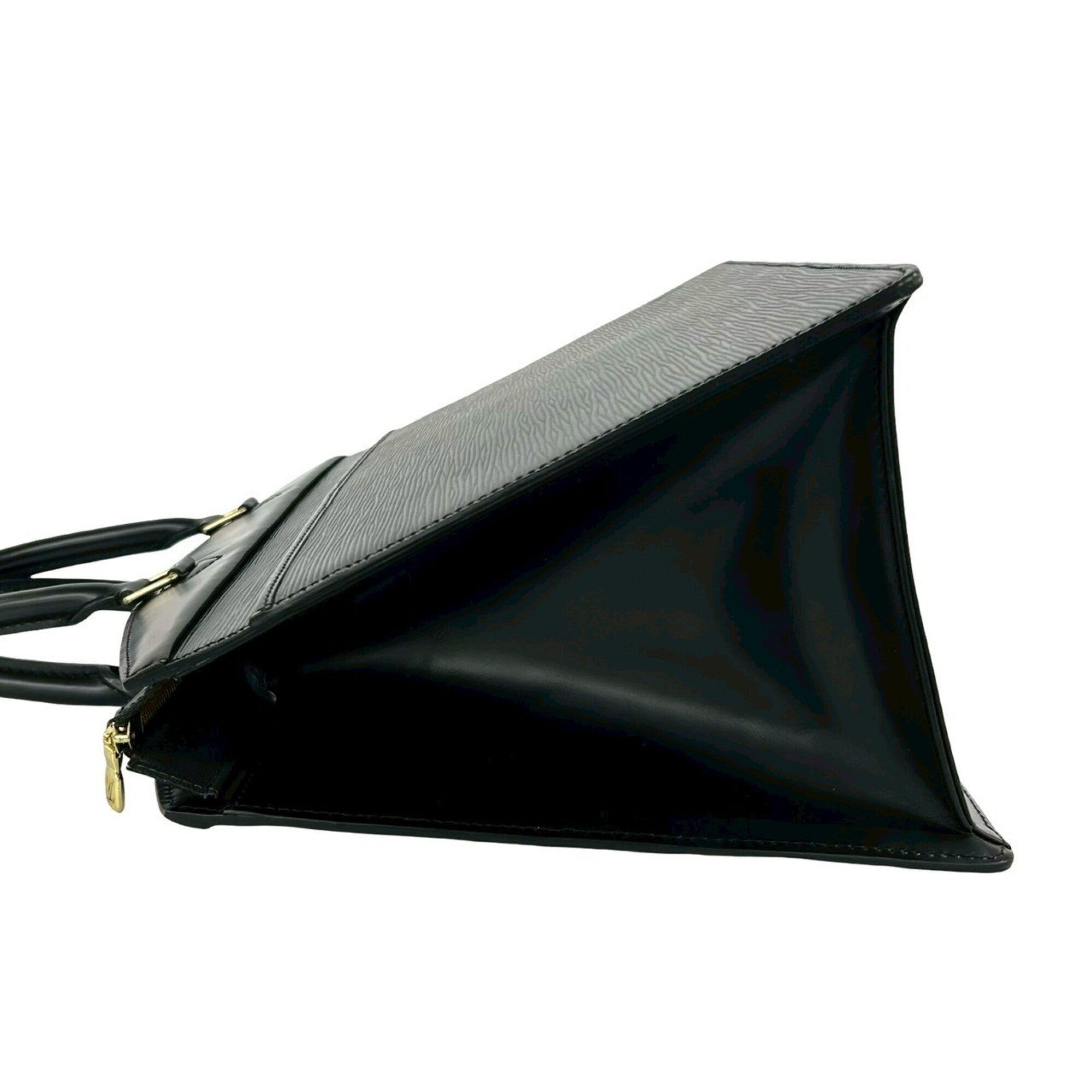 LOUIS VUITTON Louis Vuitton Riviera Epi Leather Genuine Handbag Tote Bag Business Noir 474-3 — Like New