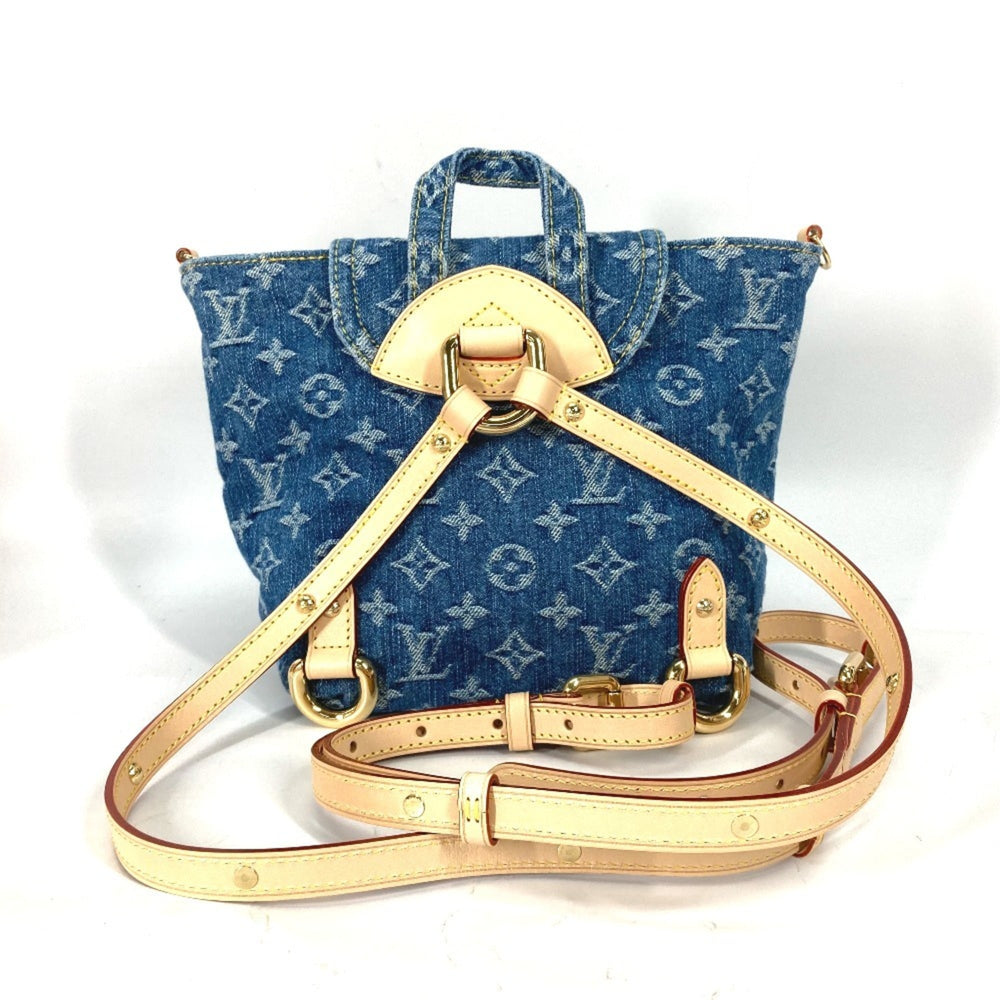 LOUIS VUITTON M46836 New LV Remix Venice Backpack Monogram Denim Women's Blue — New - Store Return