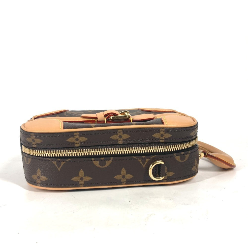 LOUIS VUITTON M68623 Monogram Valisette Vertical Pochette Handbag Shoulder Bag Canvas Men's Women's Brown G-241125-44 — Like New