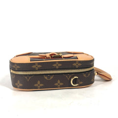 LOUIS VUITTON M68623 Monogram Valisette Vertical Pochette Handbag Shoulder Bag Canvas Men's Women's Brown G-241125-44 — Like New