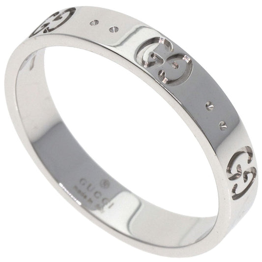 Gucci Icon #21 Ring in 18K White Gold for Men