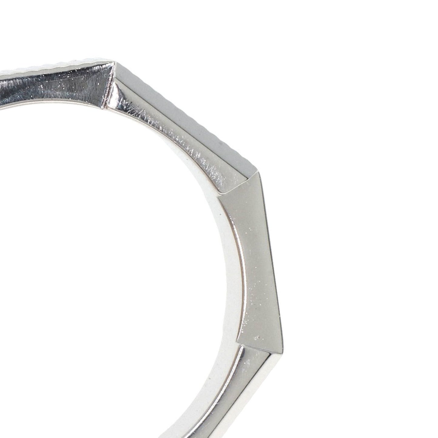 Gucci Link to Love #12 Ring, 18K White Gold, Women's, GUCCI