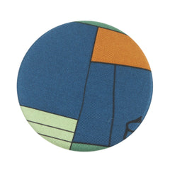 Hermes brooch Petit H silk HERMES badge — Like New