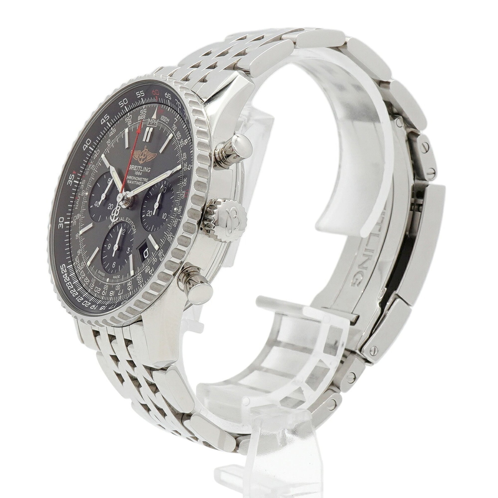 Breitling Navitimer 1 B01 AB0121 Gray Dial Men's Watch — Very Good